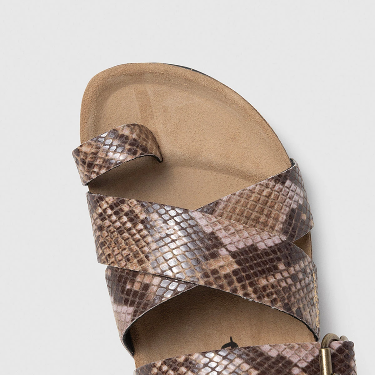 SANDALIAS MUJER PEPE JEANS LONDON CASUALES CAFÉ OBAN TWISTY  - 4
