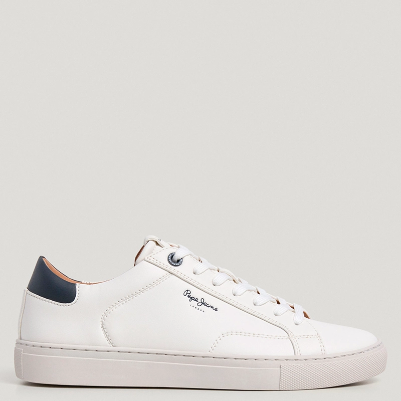 ZAPATILLAS HOMBRE PEPE JEANS LONDON CASUALES BLANCO JOE BASIC - 1