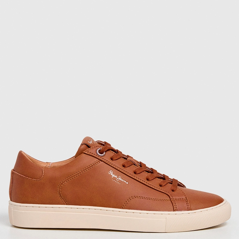 ZAPATILLAS HOMBRE PEPE JEANS LONDON CASUALES CAFÉ JOE BASIC - 1