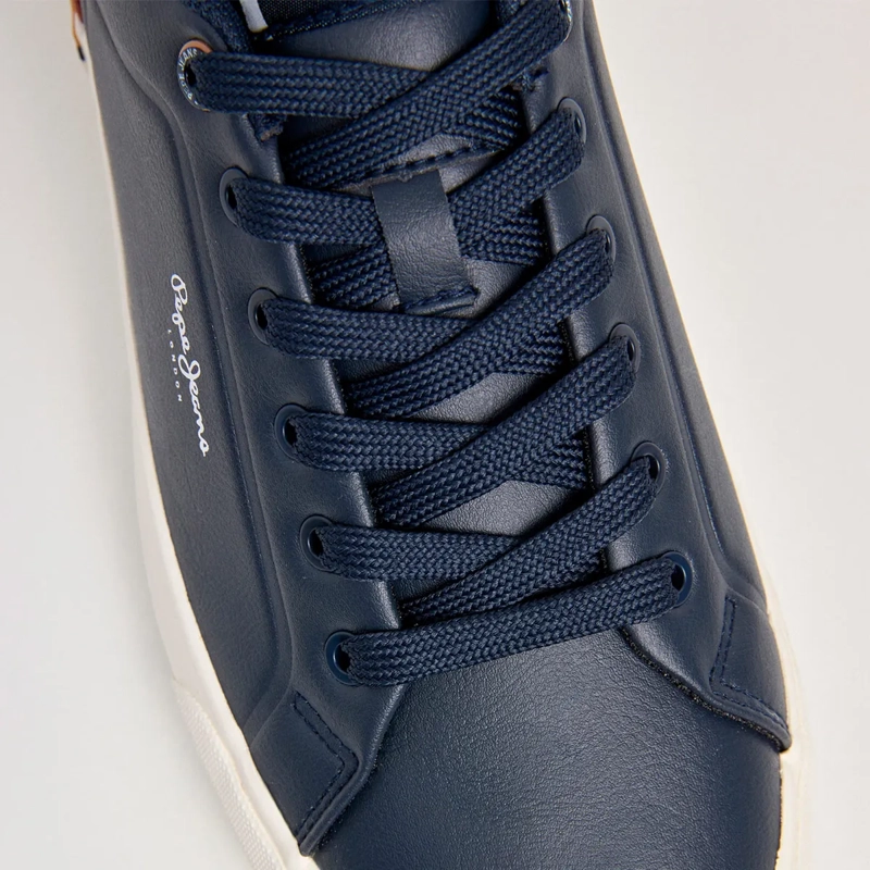 ZAPATILLAS HOMBRE PEPE JEANS LONDON CASUALES AZUL KENTON CAMPUS  - 6