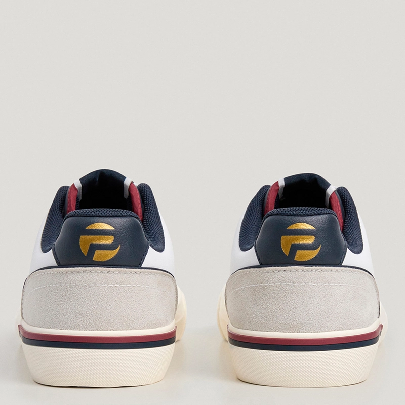 ZAPATILLAS HOMBRE PEPE JEANS LONDON CASUALES BLANCO KENTON CAMPUS  - 4