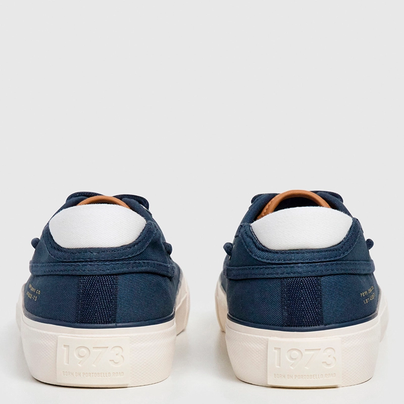 ZAPATILLAS HOMBRE PEPE JEANS LONDON CASUALES AZUL TAYLOR BOAT - 4