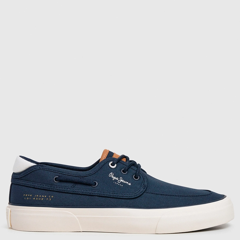 ZAPATILLAS HOMBRE PEPE JEANS LONDON CASUALES AZUL TAYLOR BOAT - 1