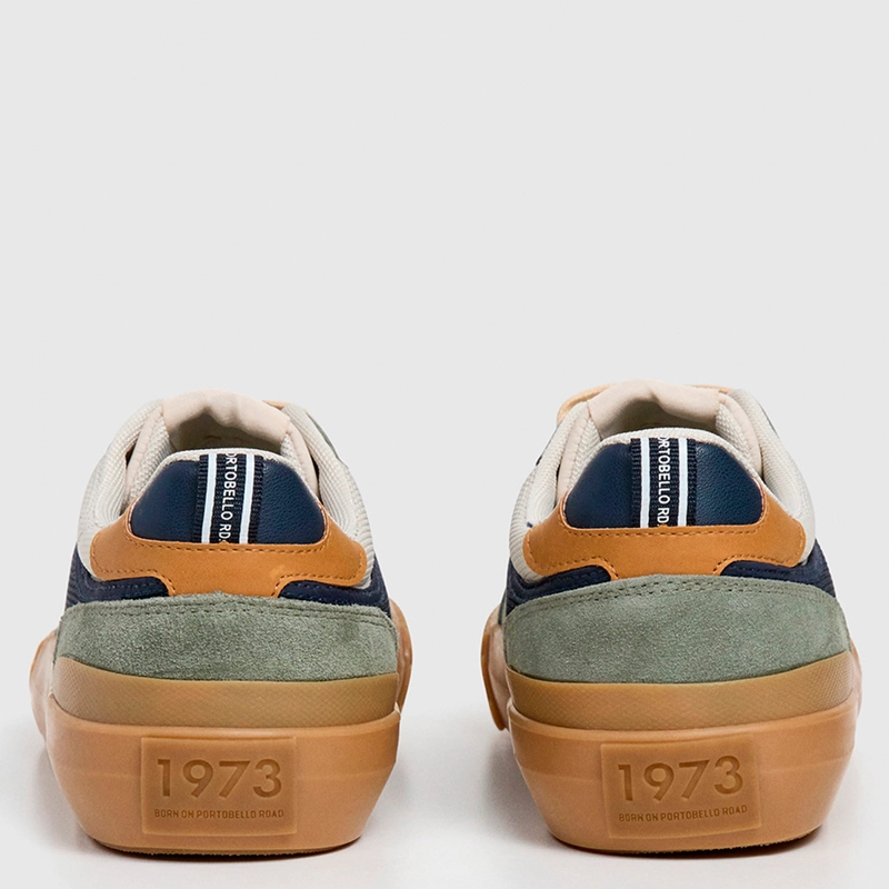 ZAPATILLAS HOMBRE PEPE JEANS LONDON CASUALES VERDE NOLAN STREET - 4