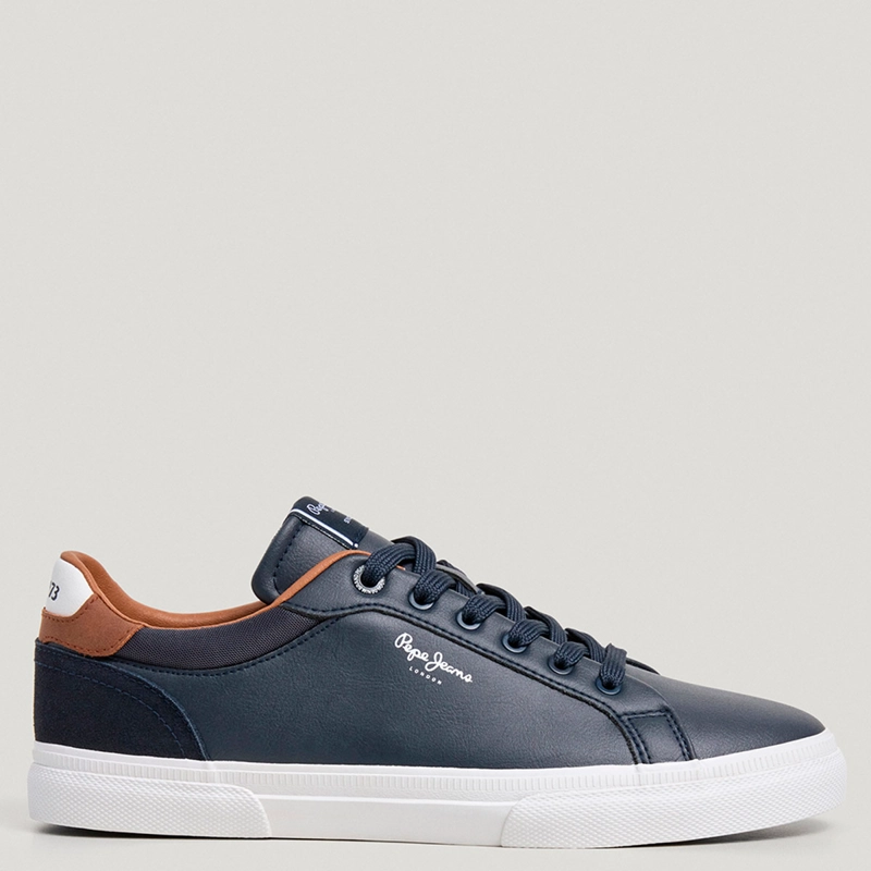 ZAPATILLAS HOMBRE PEPE JEANS LONDON CASUALES AZUL KENTON COURT - 1