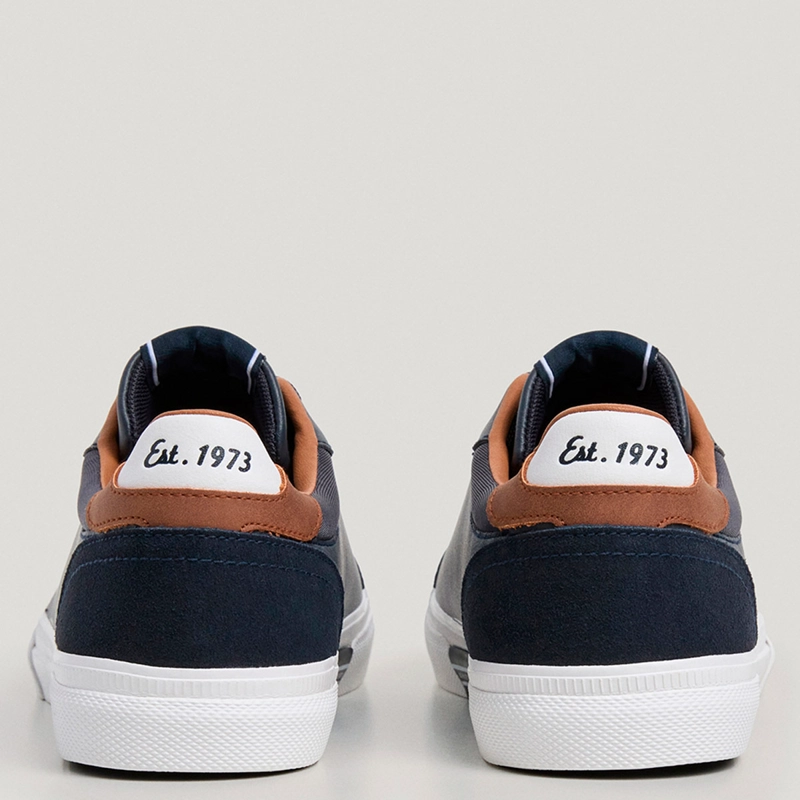 ZAPATILLAS HOMBRE PEPE JEANS LONDON CASUALES AZUL KENTON COURT - 4