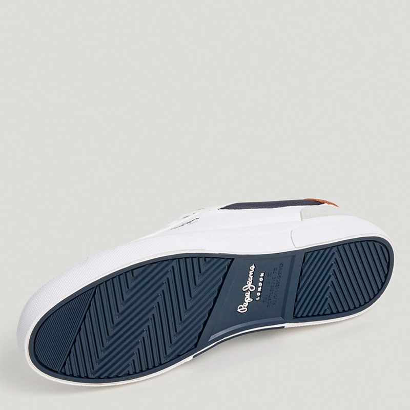 ZAPATILLAS HOMBRE PEPE JEANS LONDON CASUALES BLANCO KENTON COURT - 5