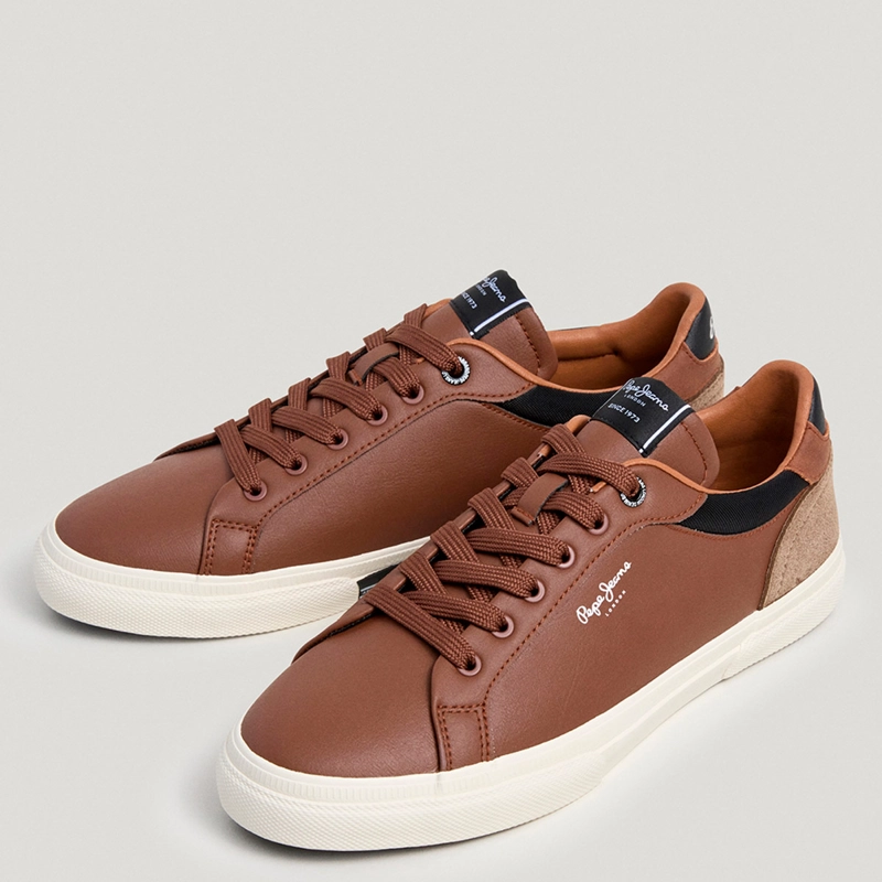 ZAPATILLAS HOMBRE PEPE JEANS LONDON CASUALES CAFÉ KENTON COURT - 2