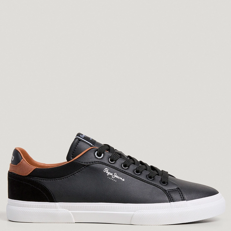ZAPATILLAS HOMBRE PEPE JEANS LONDON CASUALES NEGRO KENTON COURT - 1