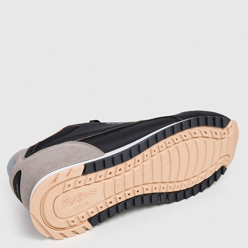 ZAPATILLAS HOMBRE PEPE JEANS LONDON CASUALES NEGRO BEXLEY CITY - 5