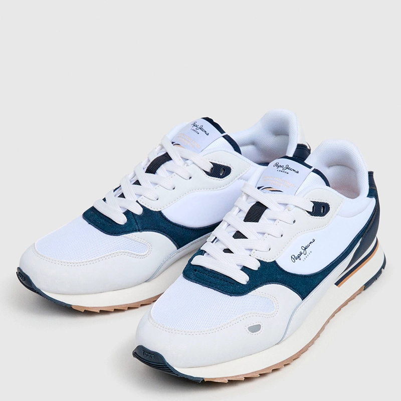 ZAPATILLAS HOMBRE PEPE JEANS LONDON CASUALES BLANCO BEXLEY ROAD - 2
