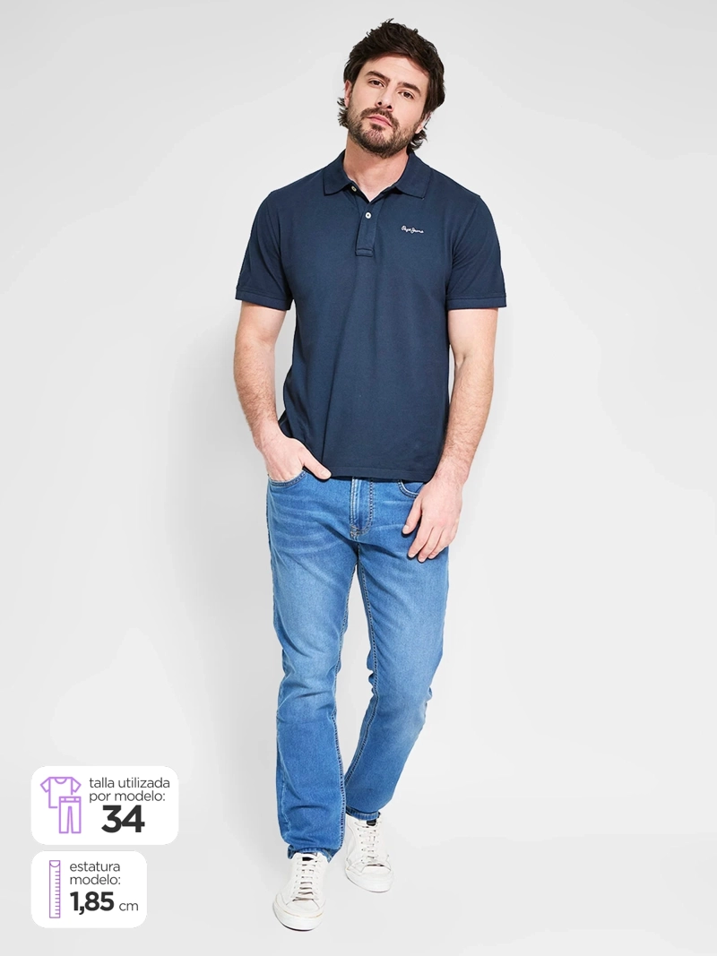 JEANS HOMBRE PEPE JEANS ALGODÓN SLIM - 1
