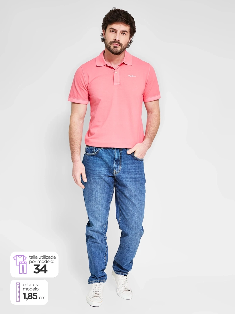 JEANS HOMBRE PEPE JEANS ALGODÓN TAPERED - 1