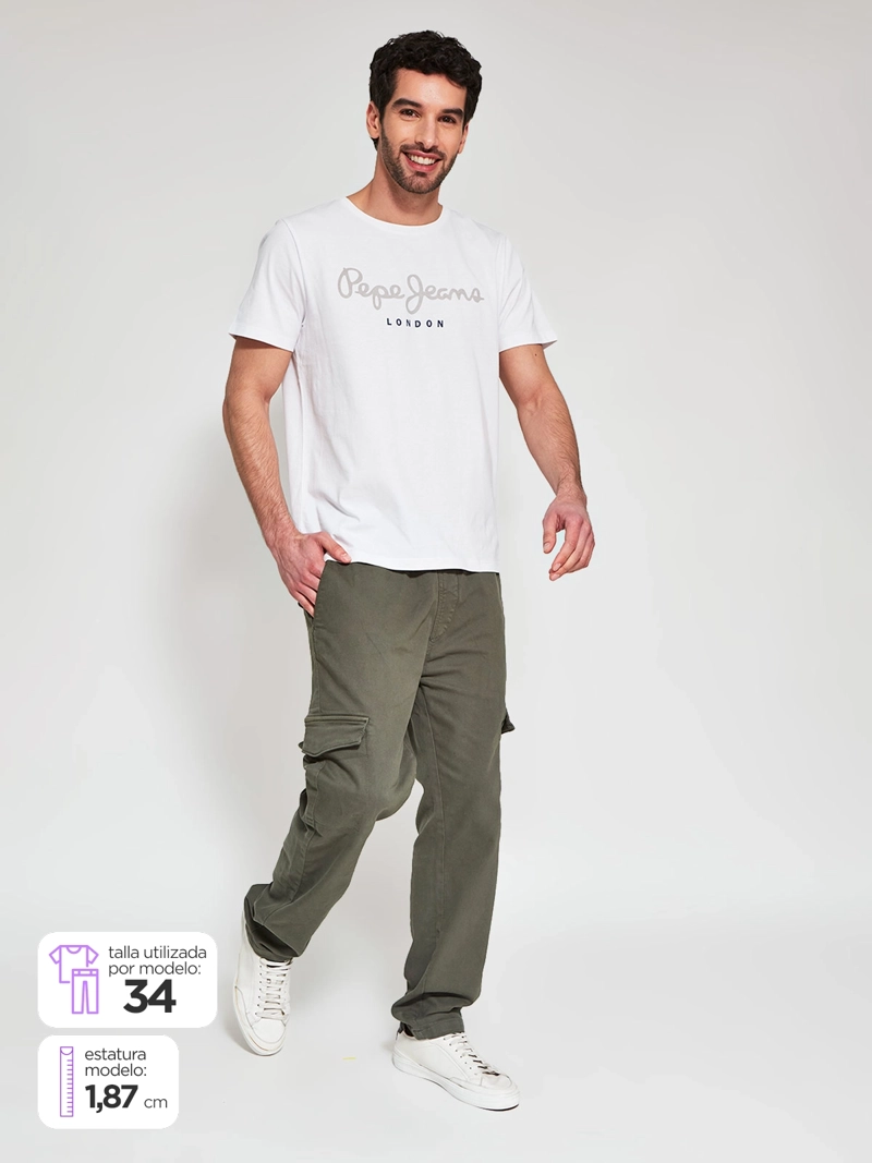 PANTALÓN HOMBRE PEPE JEANS ALGODÓN  - 1