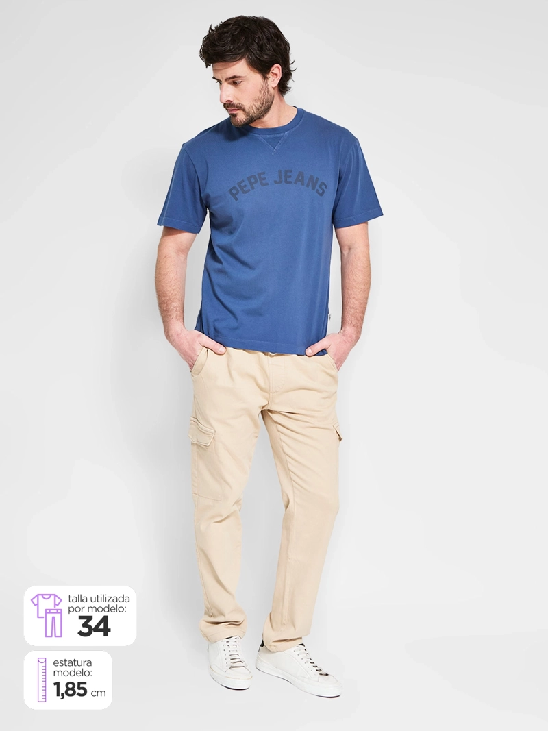 PANTALÓN HOMBRE PEPE JEANS ALGODÓN  - 1