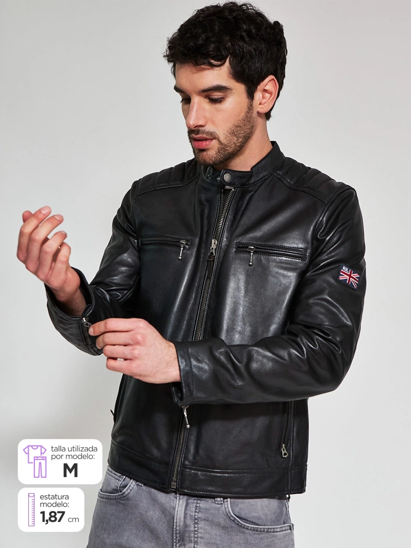 CHAQUETA HOMBRE PEPE JEANS CUERO - 1
