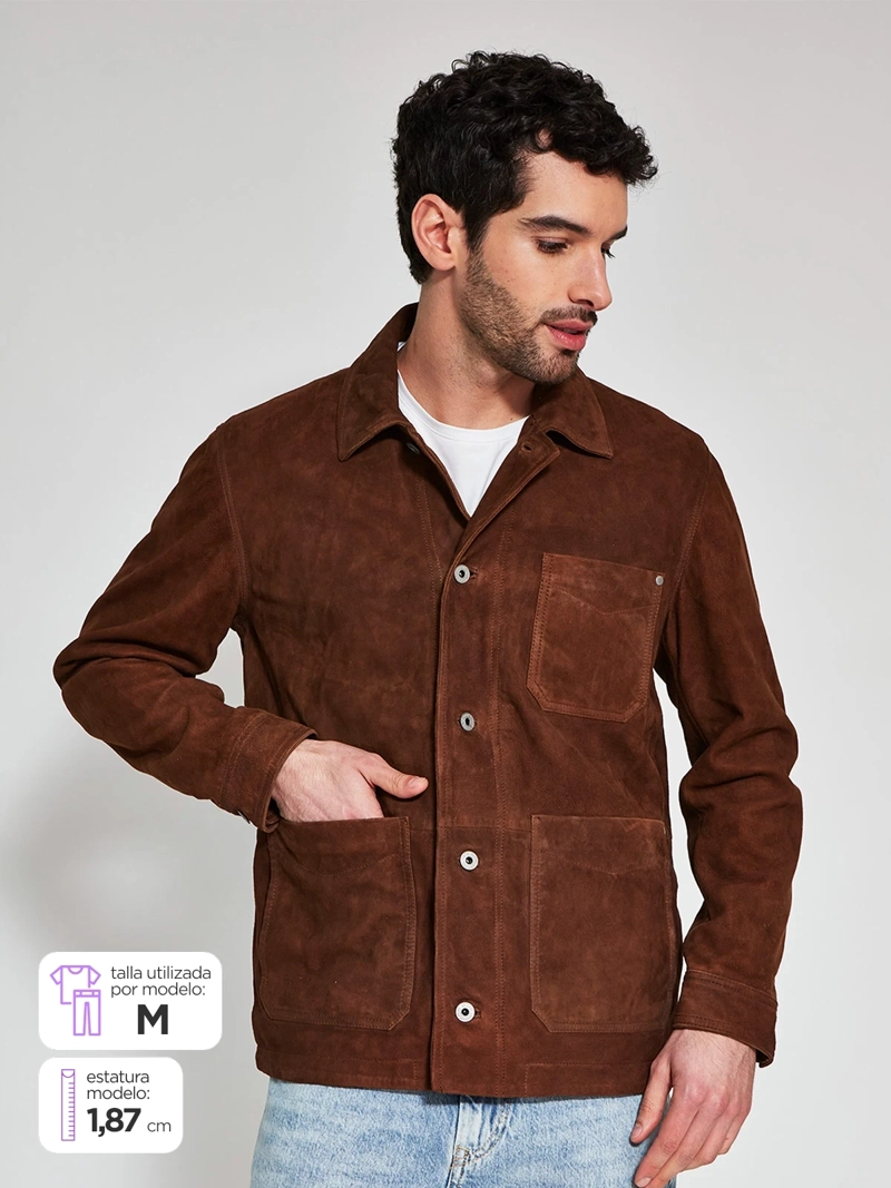 CHAQUETA HOMBRE PEPE JEANS CUERO - 1