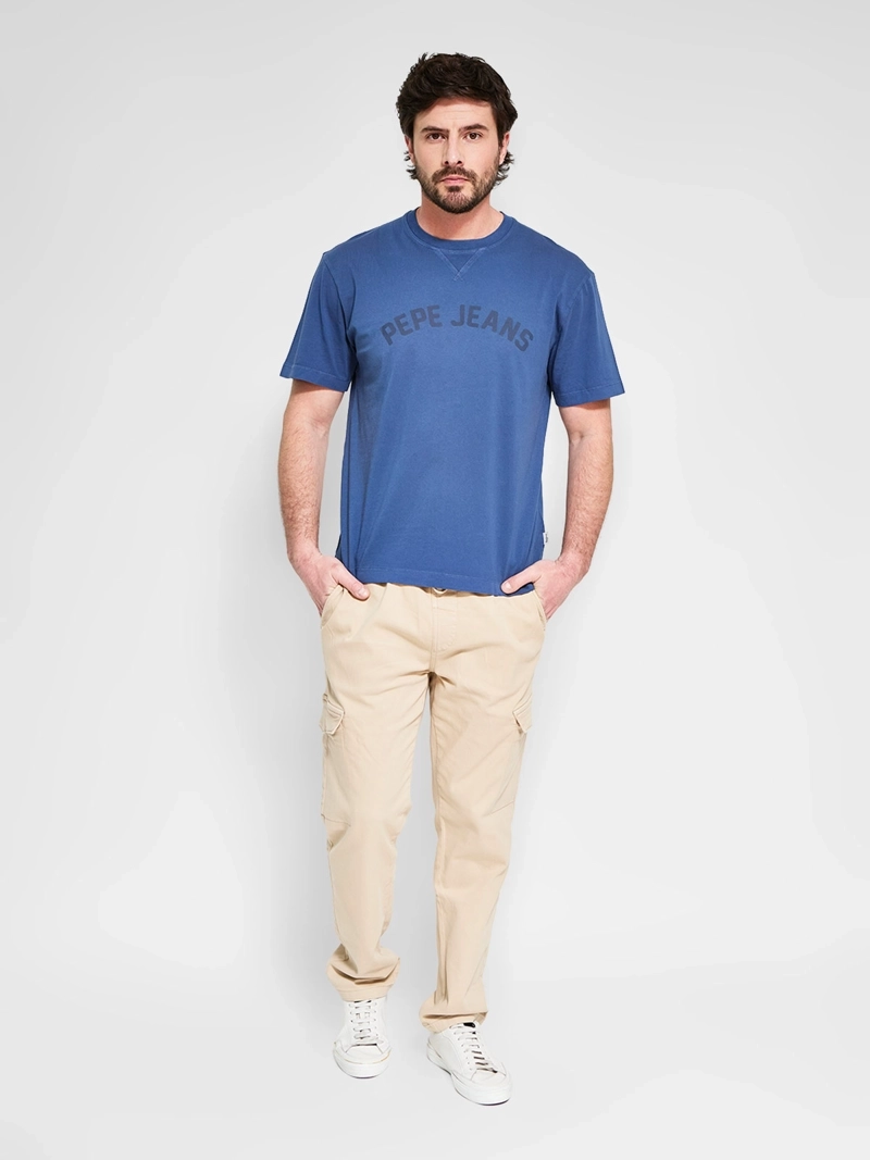 POLERA HOMBRE PEPE JEANS ALGODÓN MANGA CORTA - 4