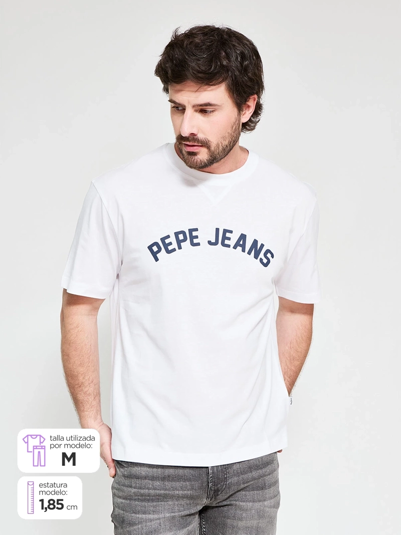 POLERA HOMBRE PEPE JEANS ALGODÓN MANGA CORTA