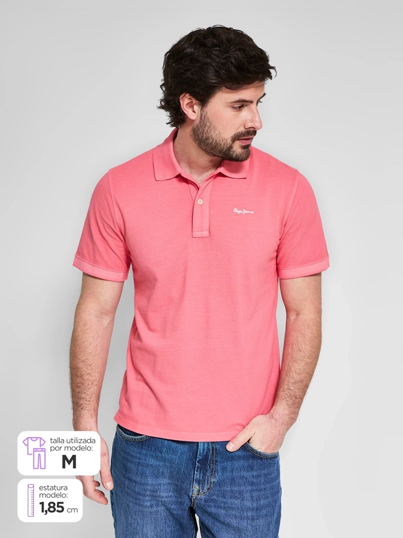 POLERA HOMBRE PEPE JEANS ALGODÓN MANGA CORTA