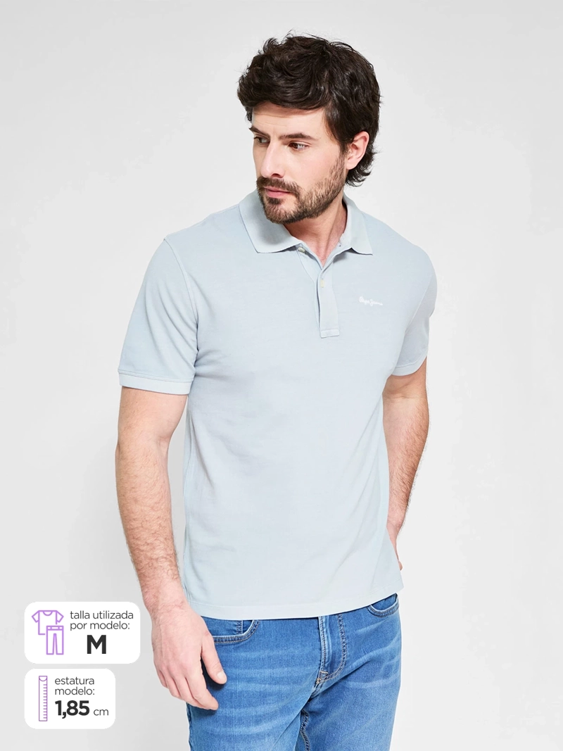 POLERA HOMBRE PEPE JEANS ALGODÓN MANGA CORTA