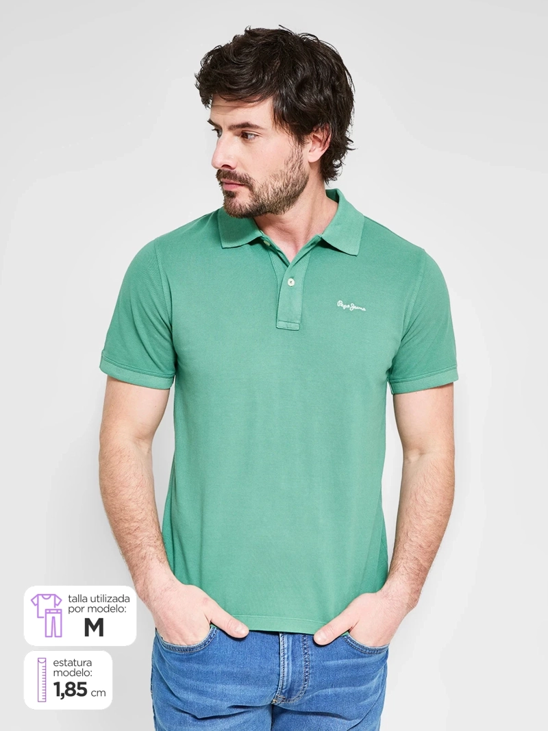 POLERA HOMBRE PEPE JEANS ALGODÓN MANGA CORTA - 1
