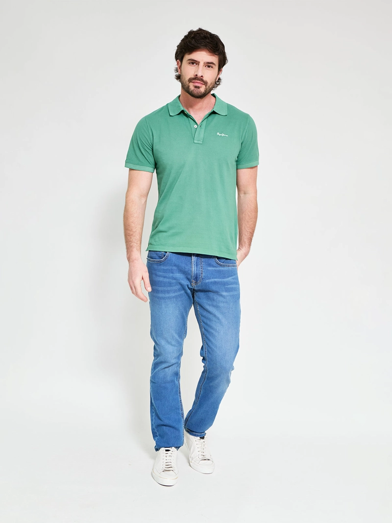 POLERA HOMBRE PEPE JEANS ALGODÓN MANGA CORTA - 4