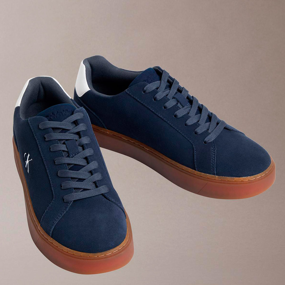 ZAPATILLAS HOMBRE CALVIN KLEIN CASUALES AZUL MARINO YM0YM014340HC - 2