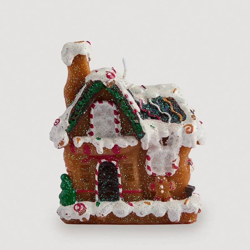 ADORNO NAVIDEÑO RIPLEY HOME VELA GINGERHOUSE - 2