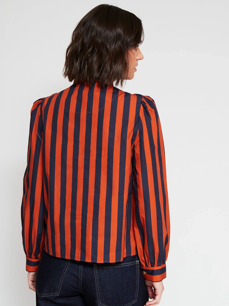BLUSA MUJER MARQUIS ALGODÓN LAZO - 3