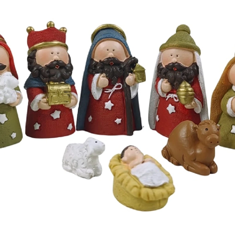 PESEBRE RIPLEY HOME 10 PIEZAS COLORES - 3