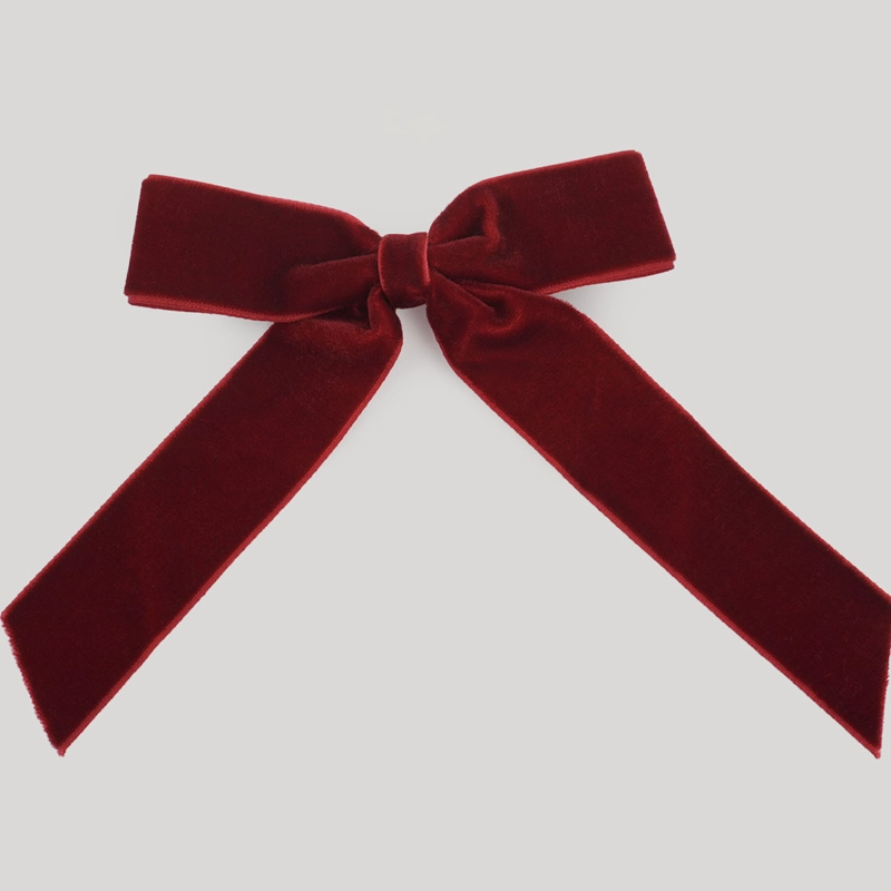 ADORNO NAVIDEÑO RIPLEY HOME WINE ROSE PACK X6 LAZOS VELVET - 2
