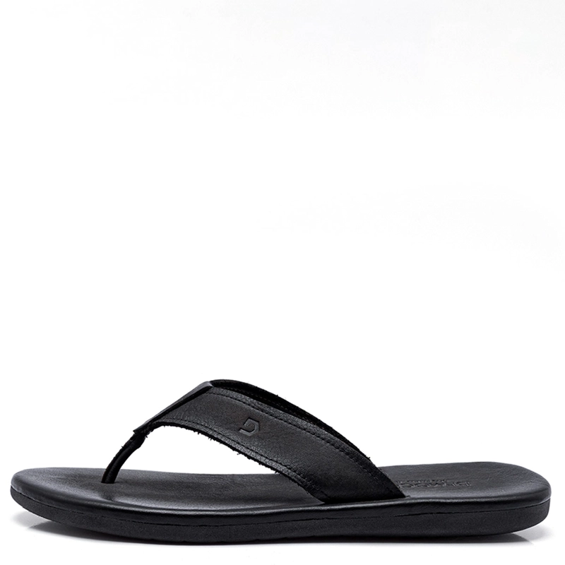 SANDALIAS HOMBRE DEMOCRATA NEGRO ZION CUERO