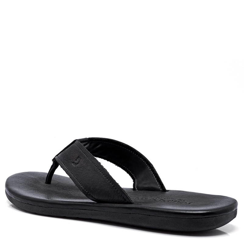 SANDALIAS HOMBRE DEMOCRATA NEGRO ZION CUERO - 3