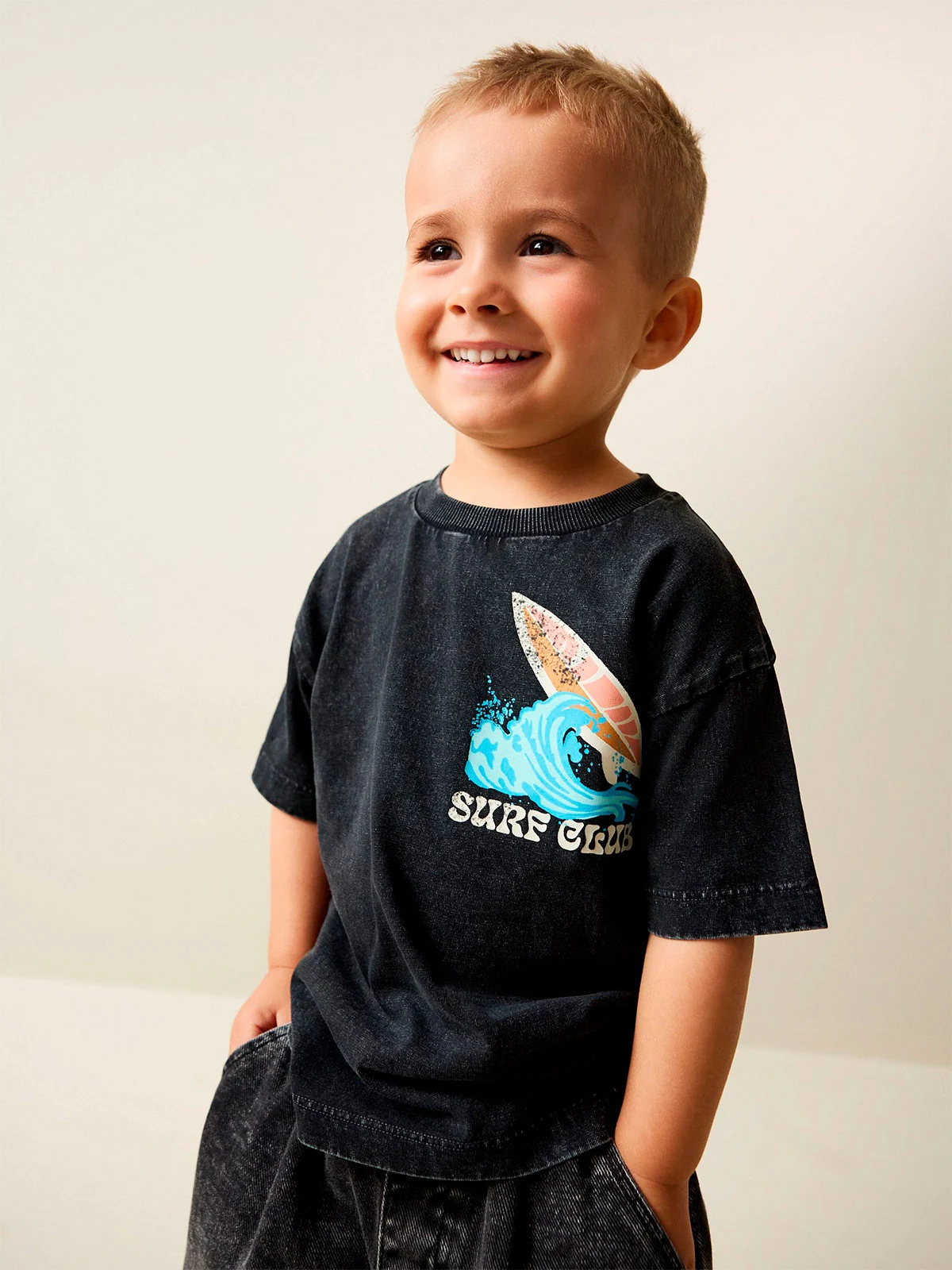 POLERA NIÑO NEXT ALGODÓN  - 1