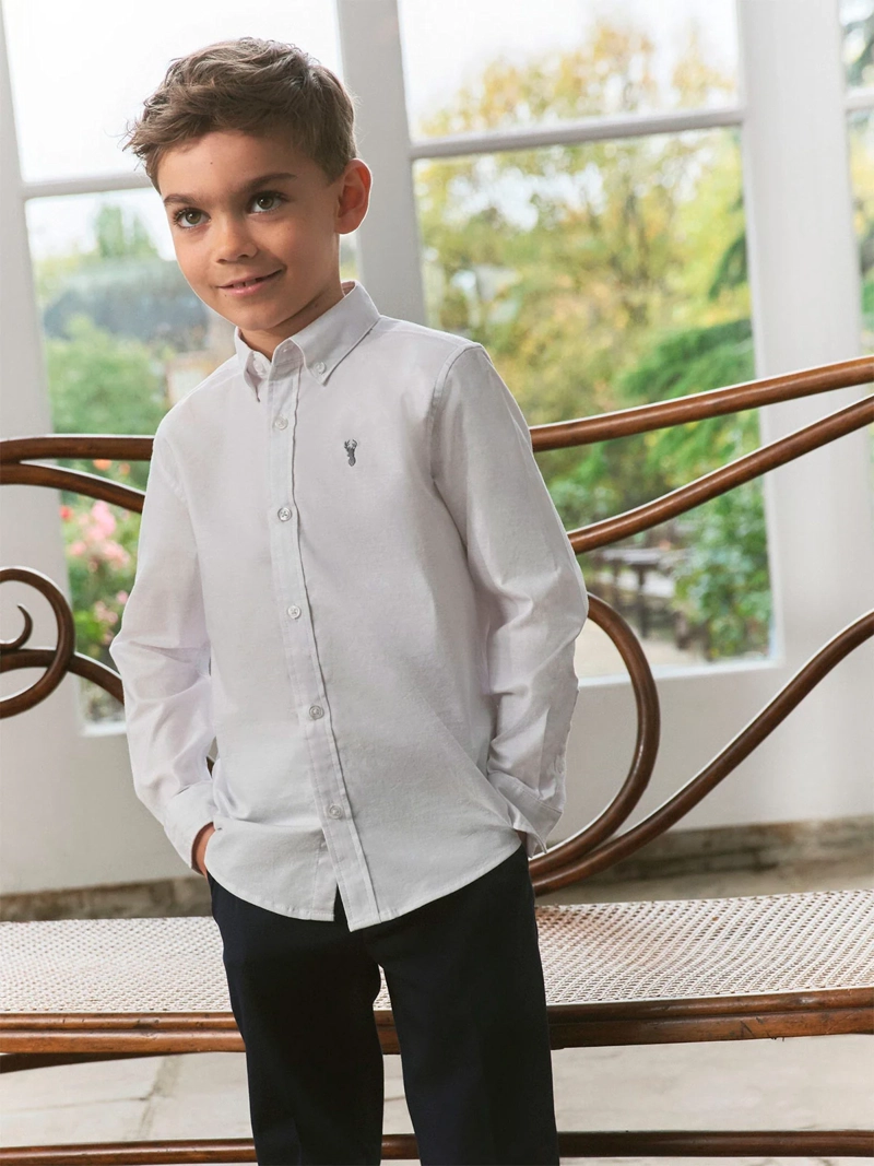 CAMISA NIÑO NEXT ALGODÓN  - 1