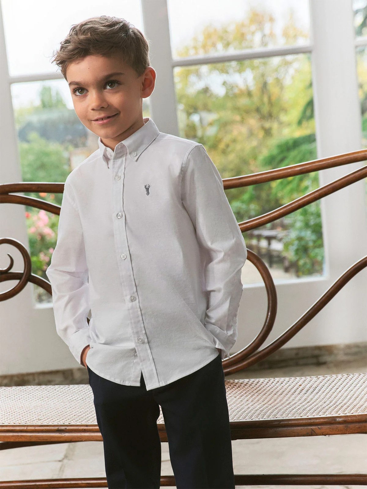 CAMISA NIÑO NEXT ALGODÓN  - 1