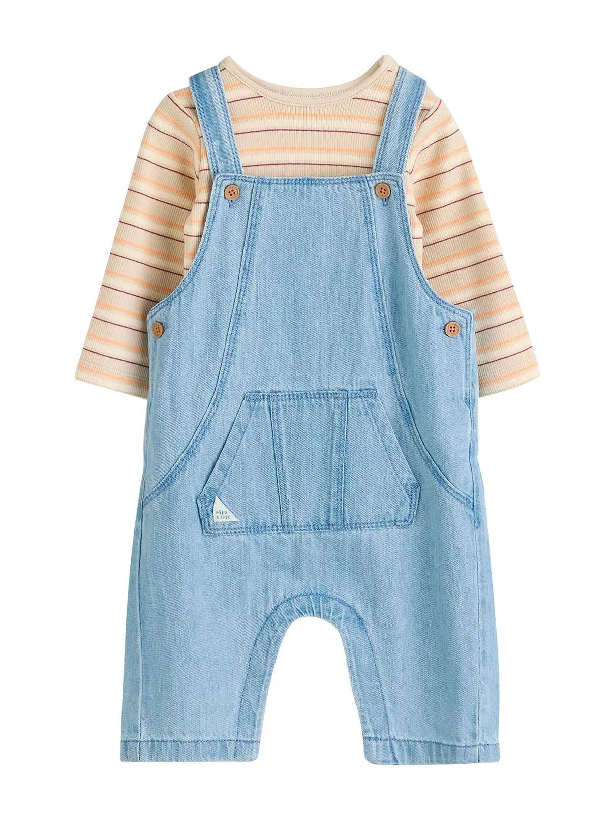 JARDINERA NIÑO NEXT DENIM - 2