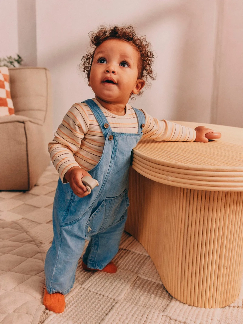 JARDINERA NIÑO NEXT DENIM - 1