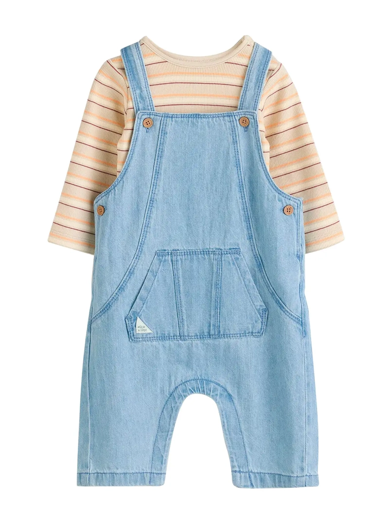 JARDINERA NIÑO NEXT DENIM - 2