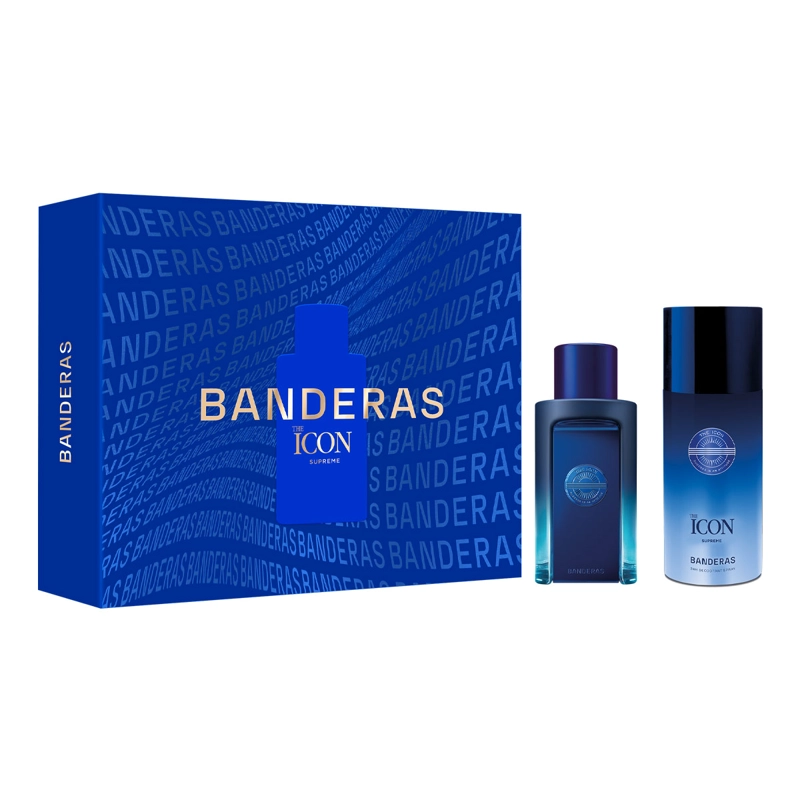 ESTUCHE PERFUME HOMBRE ANTONIO BANDERAS THE ICON SUPREME EDP INTENSE 100ML+150ML - 1