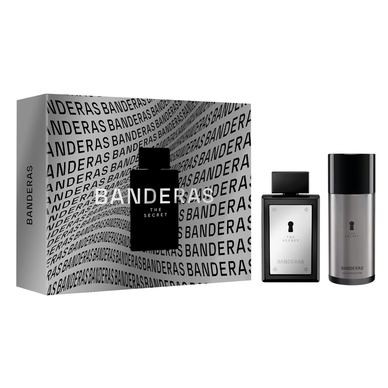 ESTUCHE PERFUME HOMBRE ANTONIO BANDERAS THE SECRET EDT 100ML+150ML