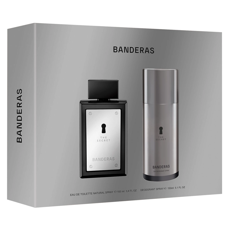 ESTUCHE PERFUME HOMBRE ANTONIO BANDERAS THE SECRET EDT 100ML+150ML - 2