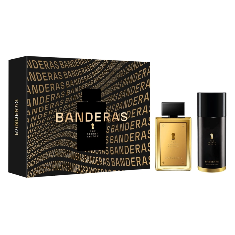 ESTUCHE PERFUME HOMBRE ANTONIO BANDERAS THE SECRET ABSOLUT EDP 100ML+150ML - 1