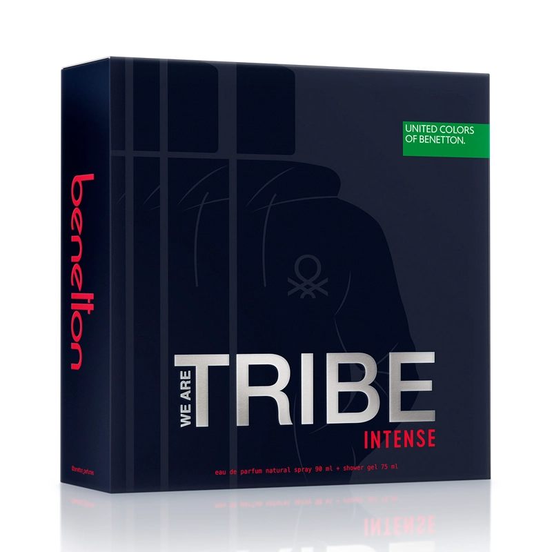 ESTUCHE PERFUME HOMBRE BENETTON UNITED COLORS WE ARE TRIBE INTENSE EDP 90ML+75ML  - 2