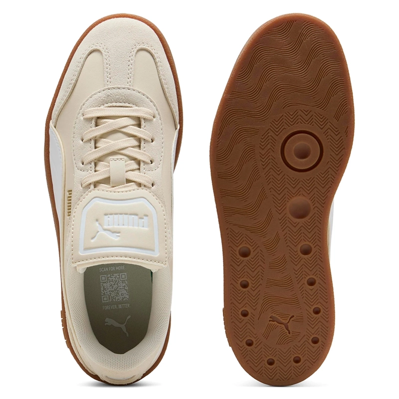 ZAPATILLAS MUJER PUMA CASUALES BEIGE CLUB AZURA - 4