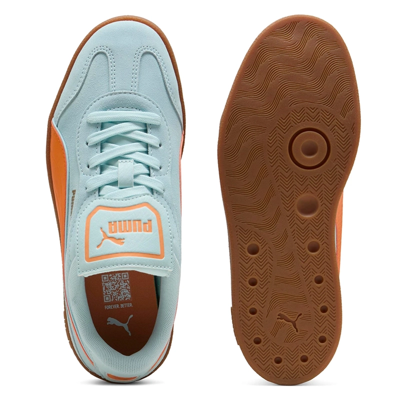 ZAPATILLAS MUJER PUMA CASUALES CELESTE CLUB AZURA SD - 4