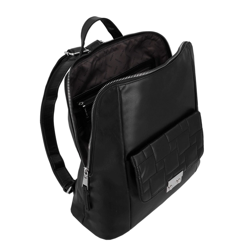  MOCHILA SECRET TAVETA NEGRO  - 3