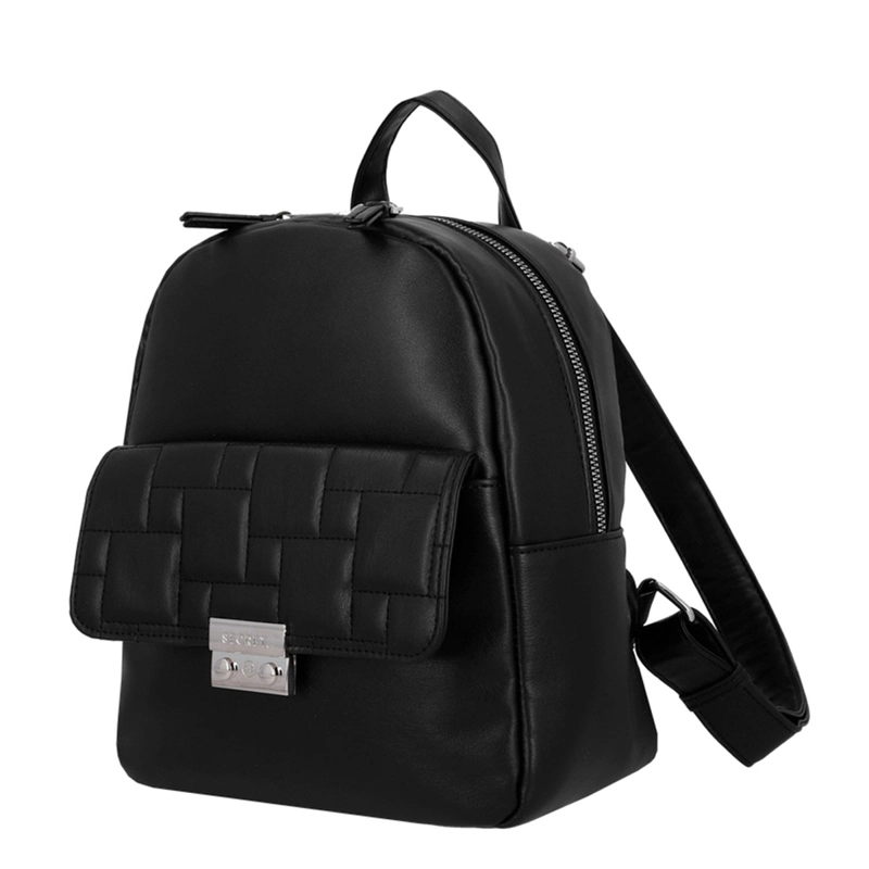  MOCHILA SECRET TAVETA NEGRO  - 2