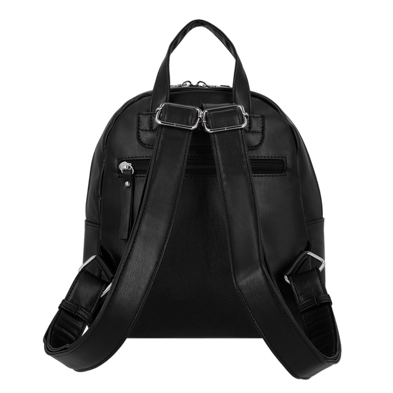  MOCHILA SECRET TAVETA NEGRO  - 4